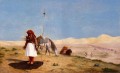 砂漠の祈り アラブ人 ジャン・レオン・ジェローム・イスラム